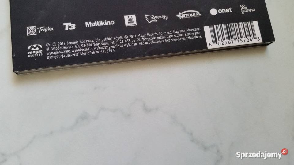 JAROMIR NOHAVICA PORUBA 2017 Magic Records CD CD Puławy