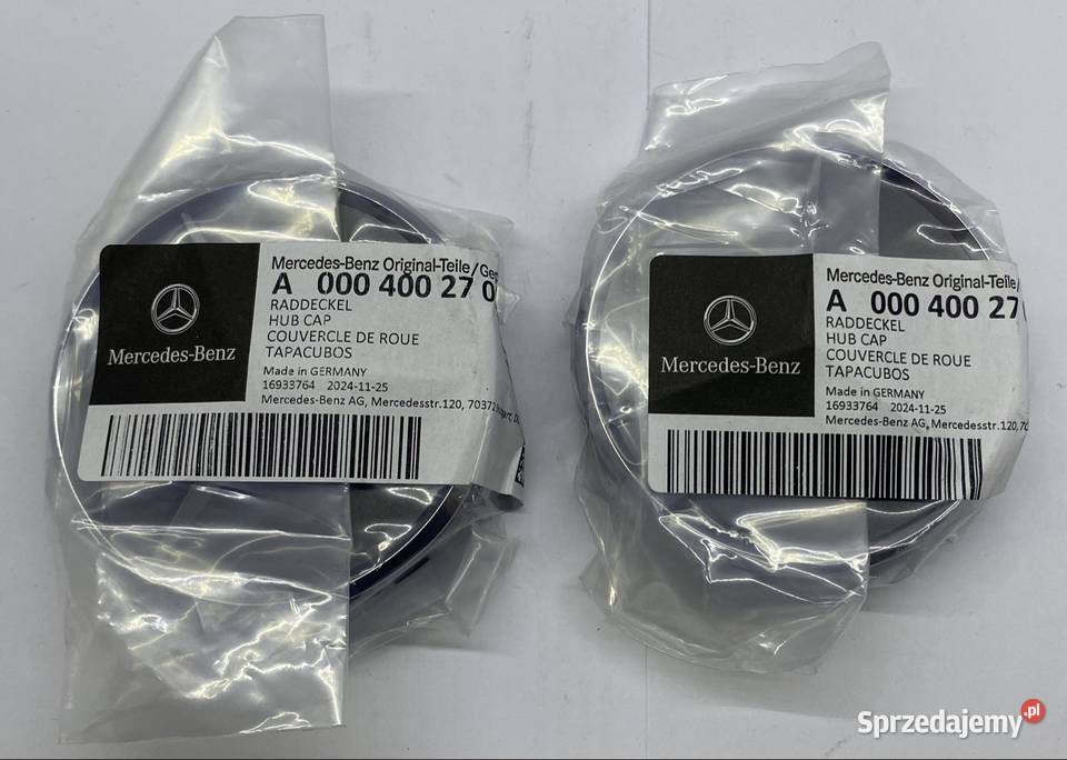 Dekielek felgi Mercedes 75mm A0004002700 Dekielki Jasienica