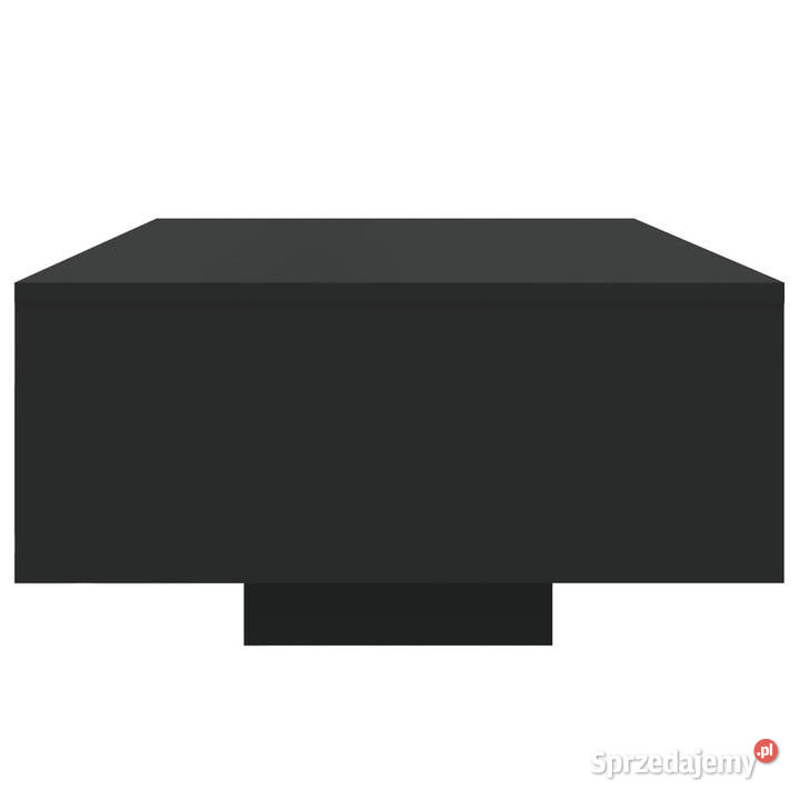 Stolik kawowy z oświetleniem LED czarny 85x55x31 Warszawa