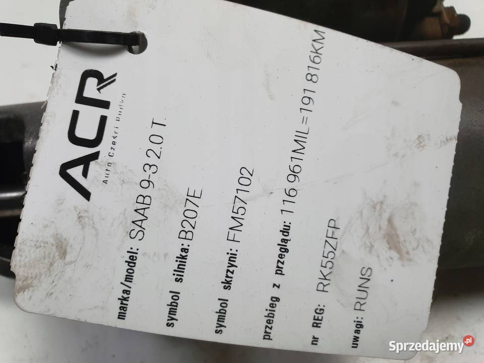 Saab 93 93 II 20 T ROZRUSZNIK 55353996 lubelskie Janów