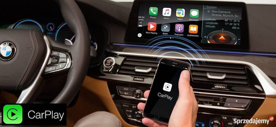 BMW MINI Apple CarPlay Car Play Aktywacja Zdalnie