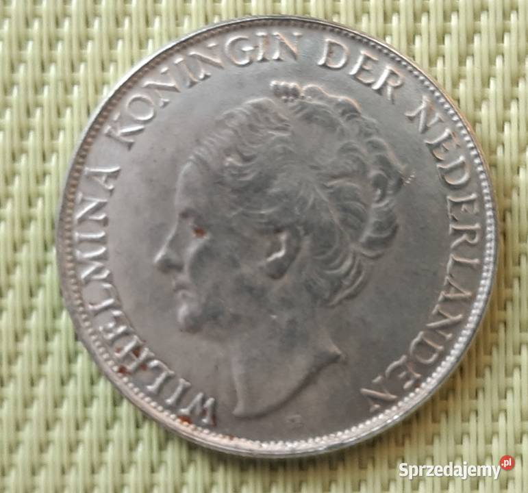 Moneta Kopia 2 GULDENA 1943 WILHELMINA 13 Pruszków sprzedam