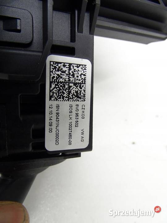 PRZEŁĄCZNIK ZESPOLONY MANETKI 8V0953521BM AUDI małopolskie sprzedam