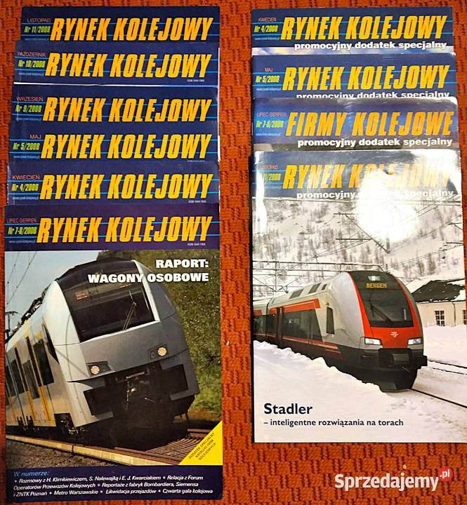 czasopisma Rynek kolejowy małopolskie Bukowno