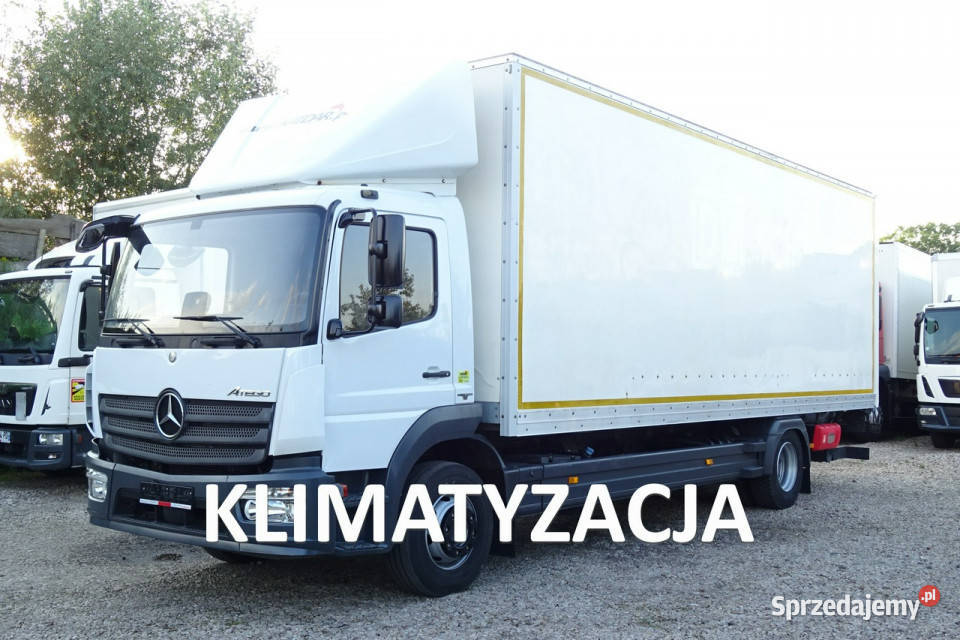 Mercedes Atego 1318 Euro 6 kontener 333 Rok produkcji 2016 Góra Kalwaria