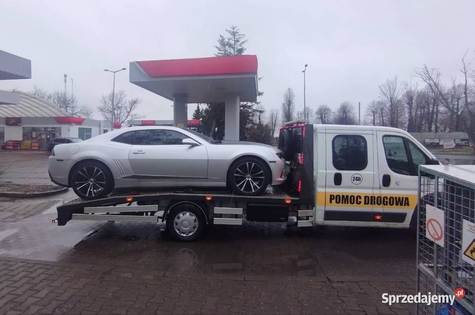Pomoc drogowa holowanie transport laweta Giżycko