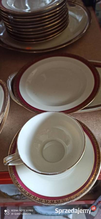 Filiżanka z talerzykiem deserowym Pirke Hammer Gdańsk