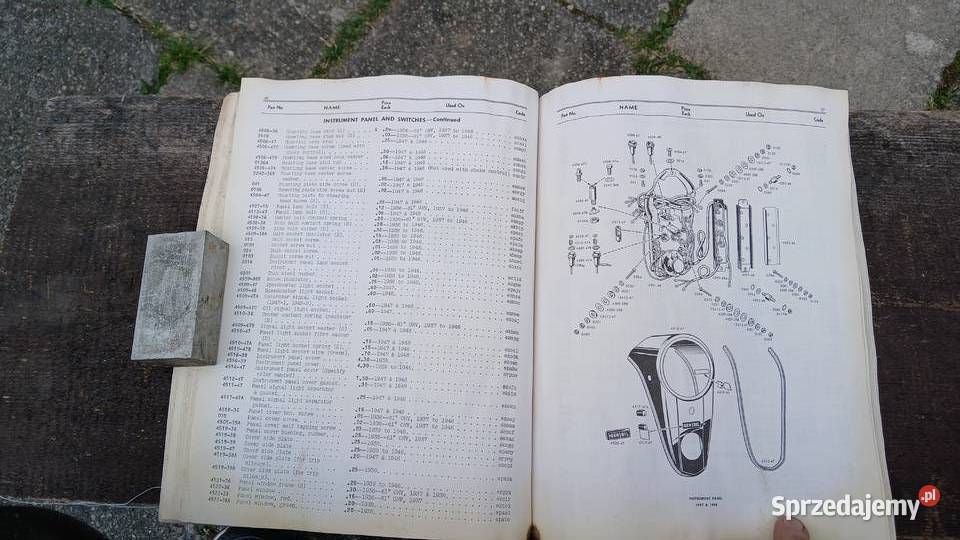 Harley Dawidson Podrecznik czesci dolnośląskie Gryfów Śląski sprzedam
