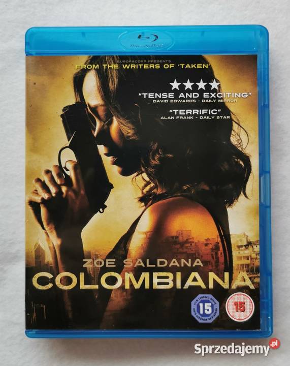 Colombiana Bluray En 2011 Zoe Saldana Wytrzyszczki