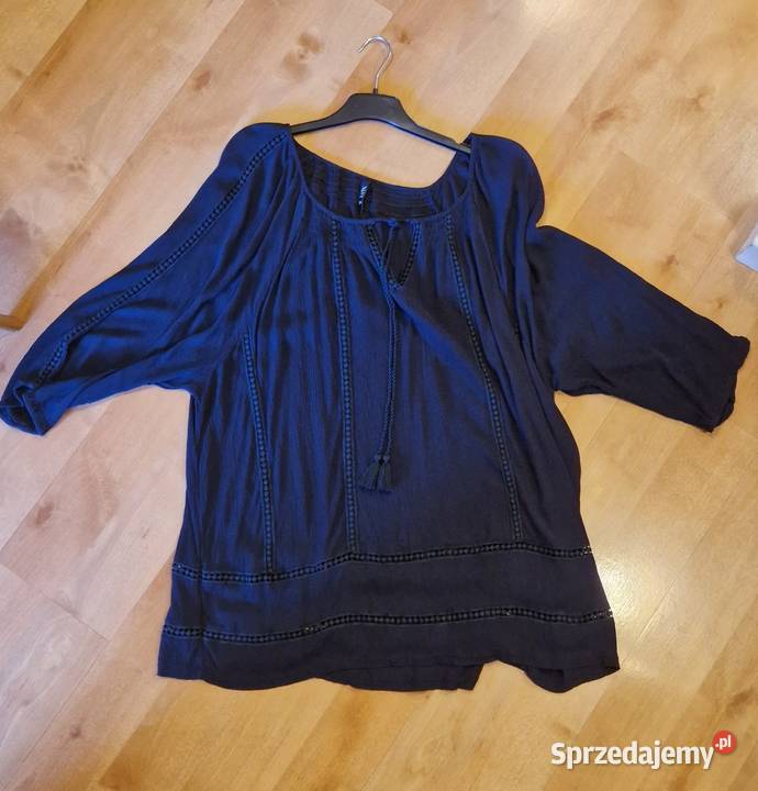 Damska letnia bluzka indyjska granatowa 4618 Lublin
