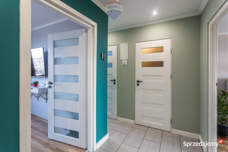 49m widok na panoramę balkon Zgierska Łódź