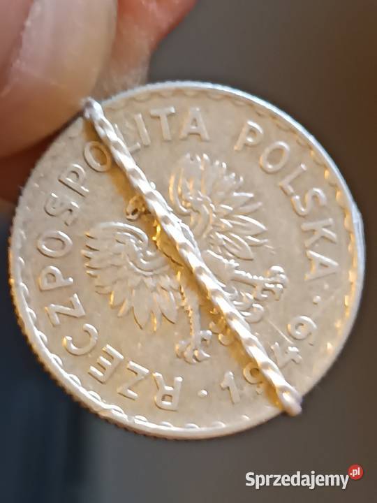 Sprzedam monetę 1 zloty 1949 nnn Chełm