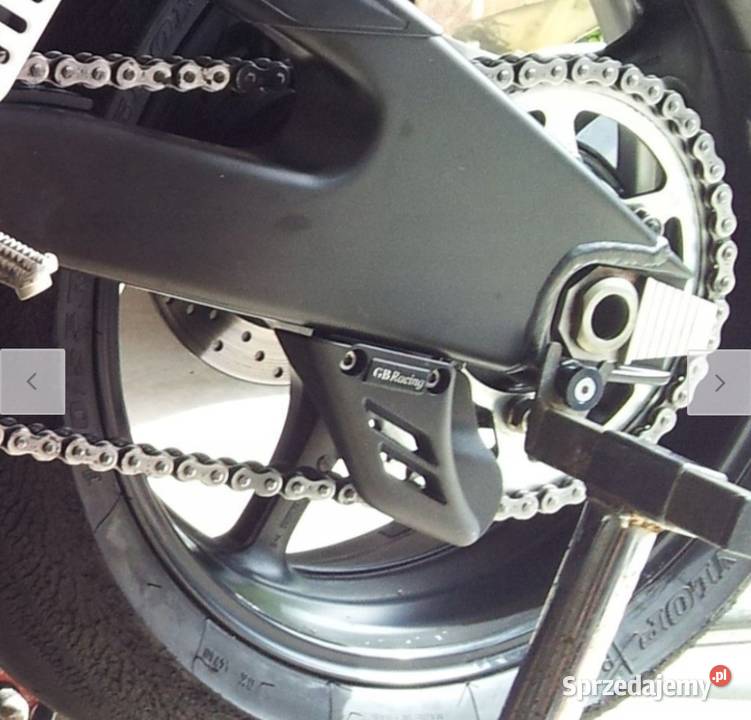 Osłona łańcucha uniwersalna GB Racing tor ulica małopolskie Nowy Sącz