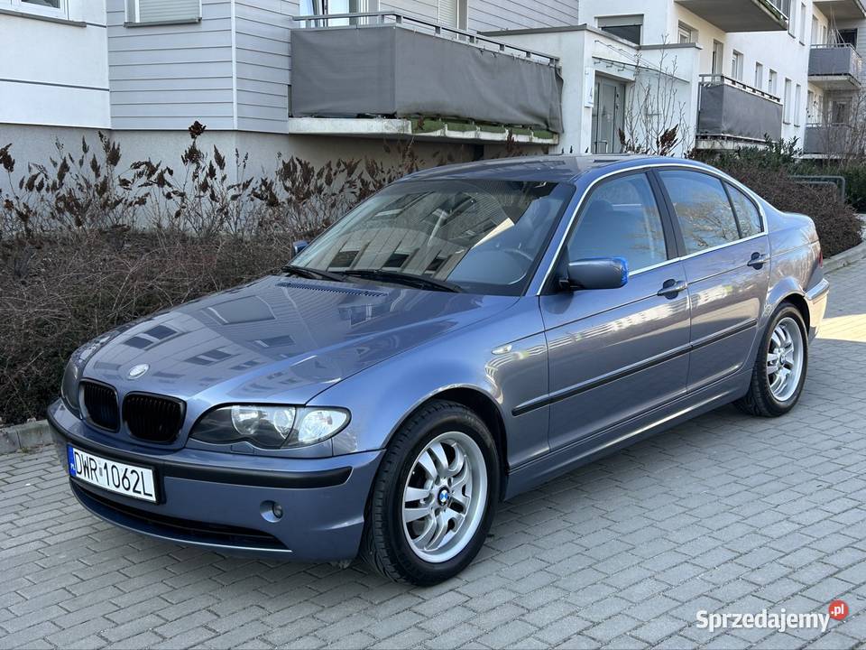 BMW E46 20D Automat Skóry Salon 1995cm3 dolnośląskie Wrocław