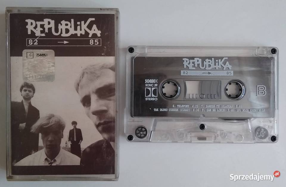 REPUBLIKA 82 85 kaseta Gdańsk sprzedam
