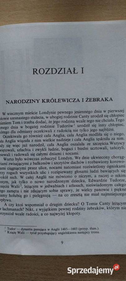 Królewiczi Żebrak Mark Twain Lublin