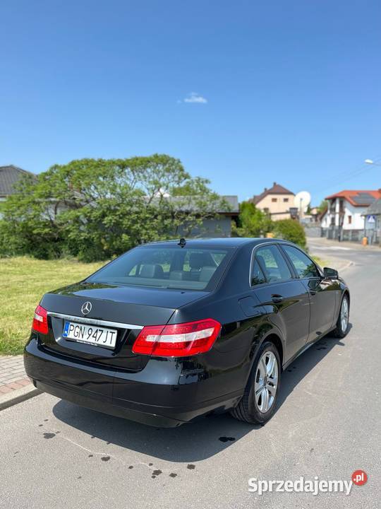 MercedesBenz W212 stan techniczny idealny Klasa E sprzedam