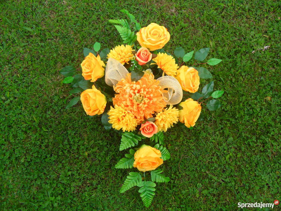 Stroiki sztuczne wiązanki kompozycje na grób Pozostałe