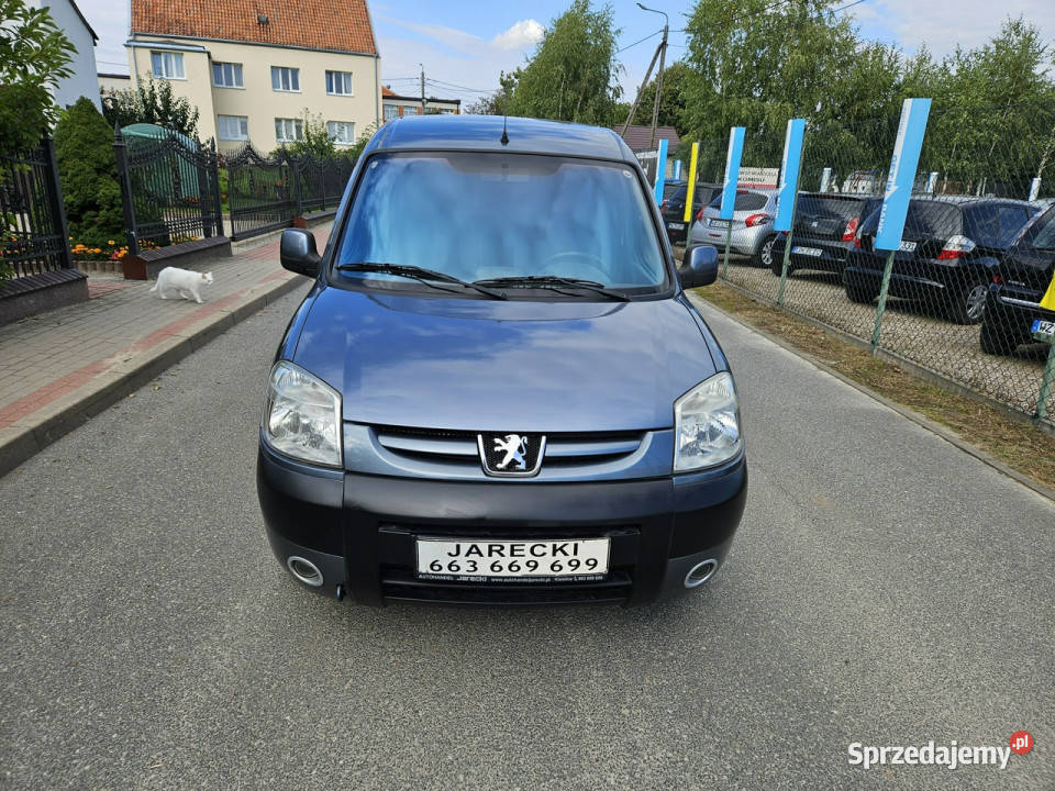 Peugeot Partner Opłacony Zdrowy Zadbany elektryczne lusterka Kisielice