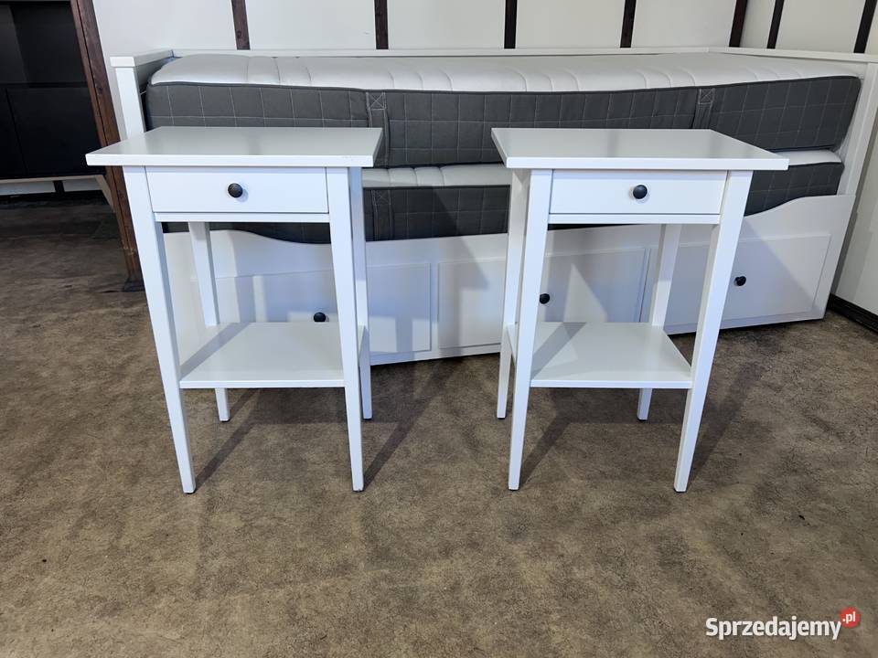 IKEA HEMNES Stolik nocny z szufladką Biały Rybnik sprzedam