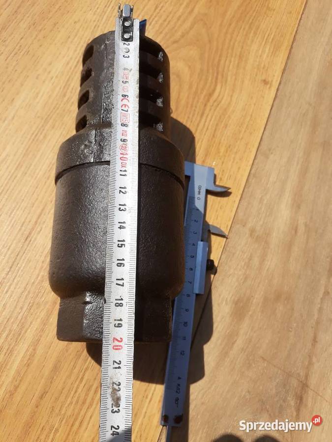 żeliwny smok kosz ssawny pompy PRL opolskie Namysłów