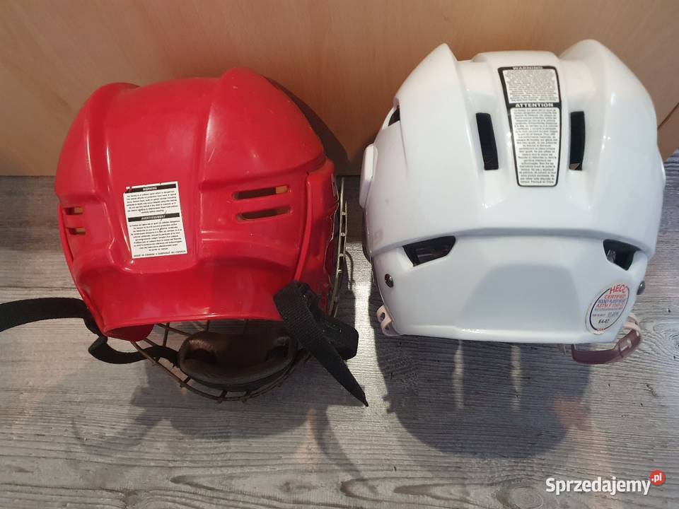 Kask hokejowy 2 w zestawie kolekcjonerskie Solnica