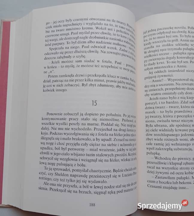 Stephen King Misery Prószyński i Ska 2025 r Koźminek sprzedam