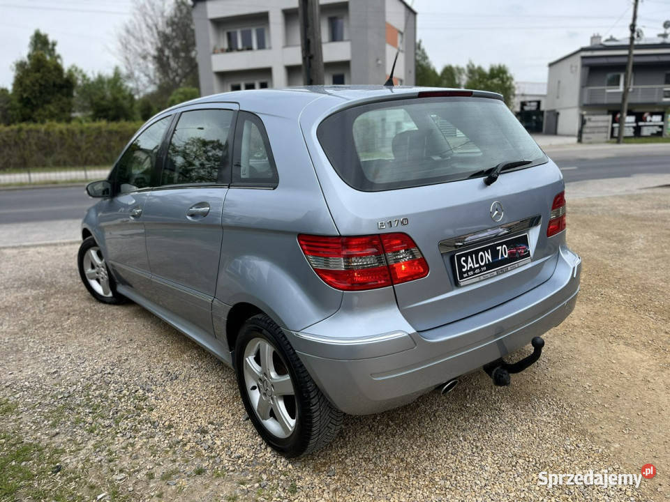Mercedes B 170 17 Klima ALu El szyby Ks Serw Bez śląskie