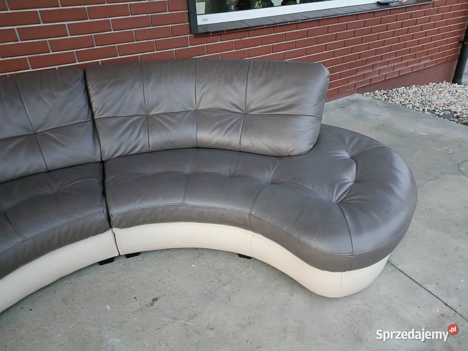 Sprzedam narożnik plus fotel ze skóry Konin sprzedam