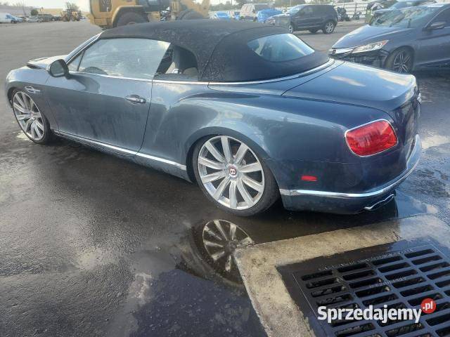 BENTLEY CONTINENTAL GTC V8 produkcji 2016 z USA Continental Warszawa
