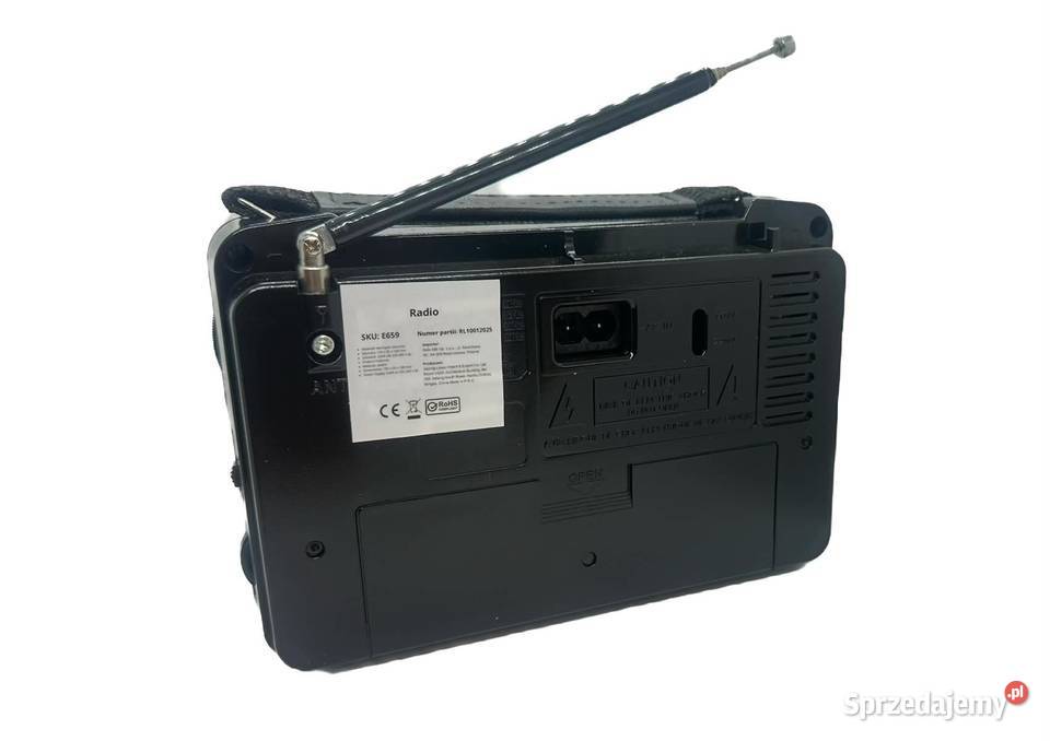 Radio RX606AC 5 pasm FMAMSW1SW2TV warmińsko-mazurskie Elbląg
