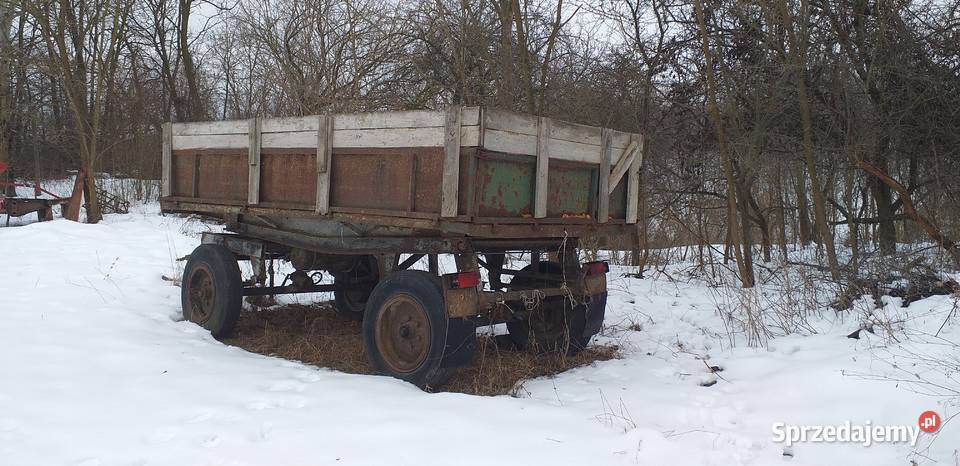 Dwie przyczepy autosan d47 d44 Przyczepy rolnicze Piotrowice
