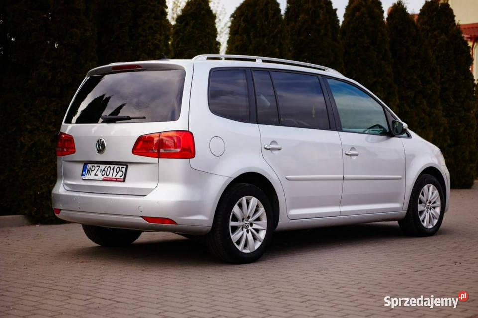 Volkswagen Touran 16TDI105AutomatSkóra7Osobowy automatyczna Rzekuń