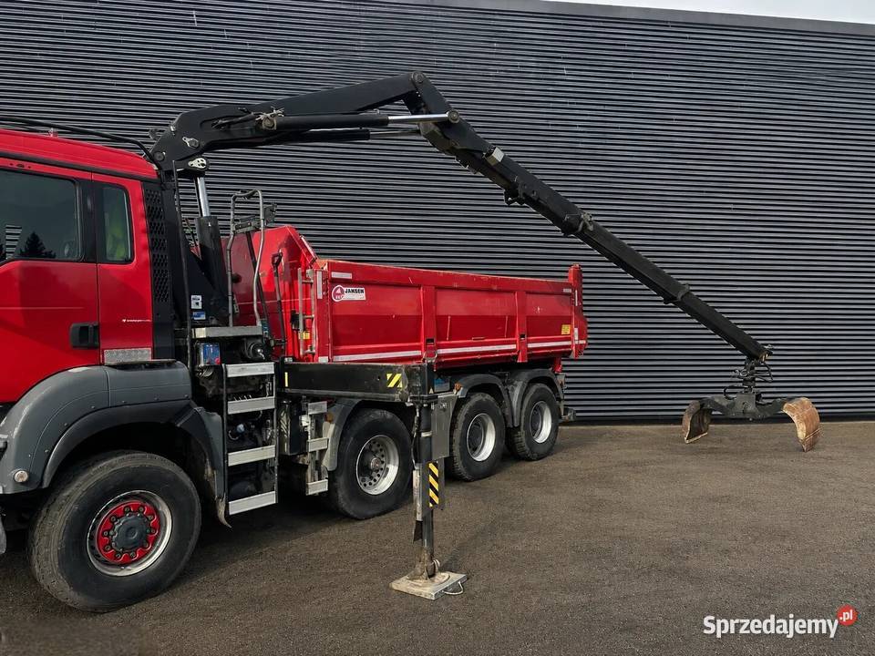 MAN TGS 38440 8x6 HDS HMF Hydroburta diesel Wrocław