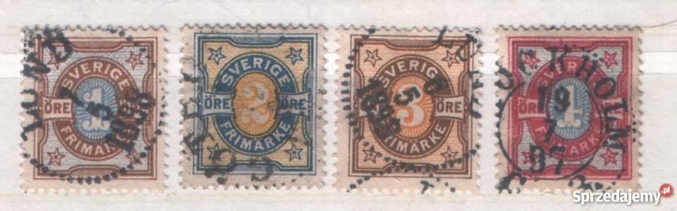 Zn Szwecja Mi 50 3 kas 1892 Gliwice sprzedam