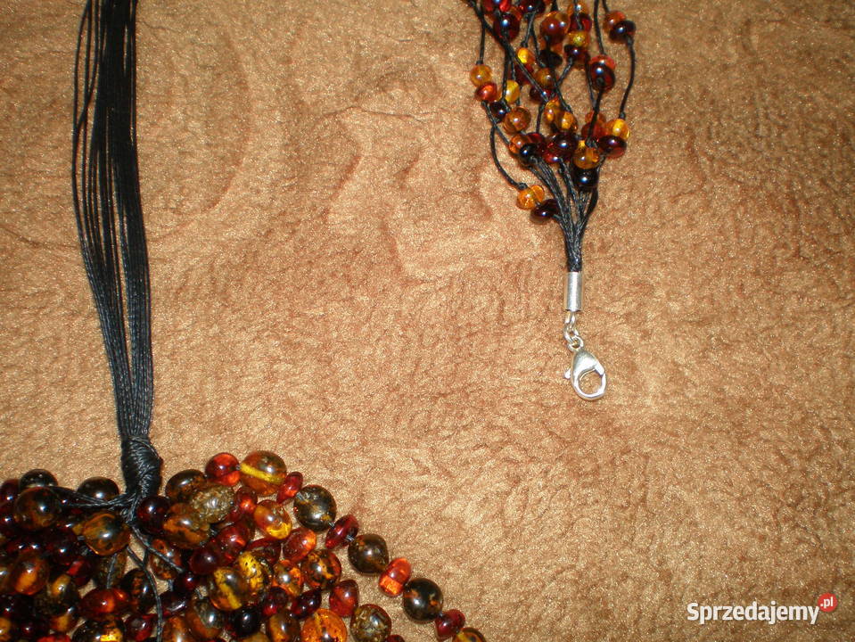 Sprzedam naszyjnik i bransoletkę z bursztynu Piekary Śląskie