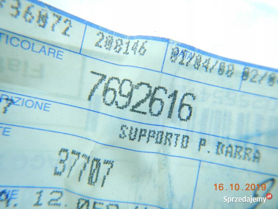 UCHWYT MOCOWANIE DRĄŻKA PRZÓD FIAT ELBA 9196 ASO sprzedam