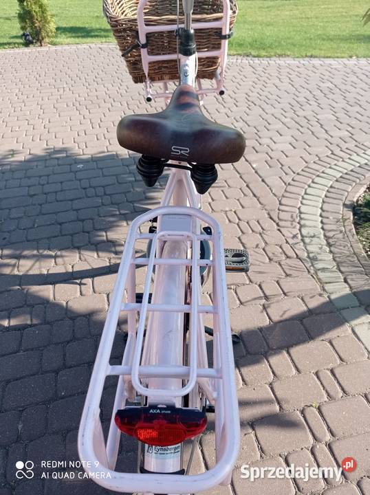Rower miejski Gazelle Miss Grace pudrowy róż lubelskie