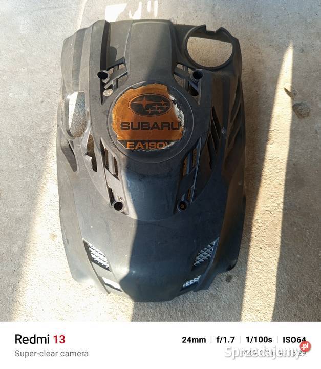 Osłona górna Subaru EA190v ea190v 190 cc