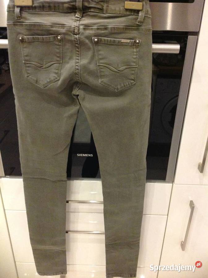 Spodnie Jeans Khaki Damskie 25 Nowa Sól sprzedam