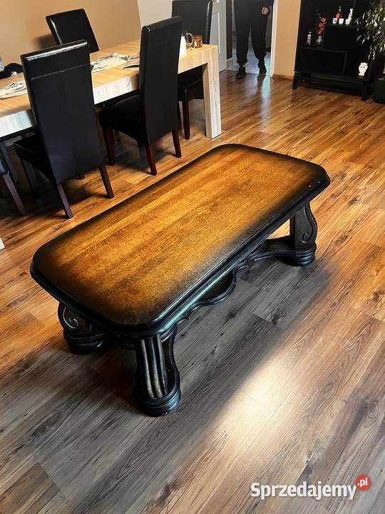 Solidna ława dębowa