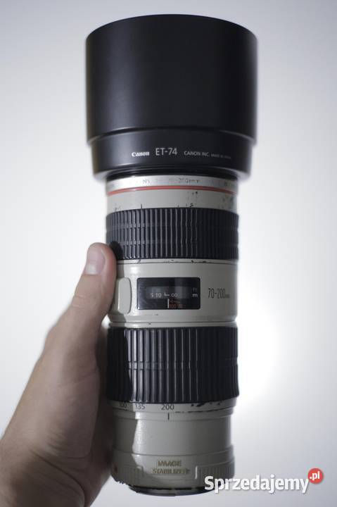 Obiektyw Canon 70200mm F40L IS USM Obiektywy Wrocław