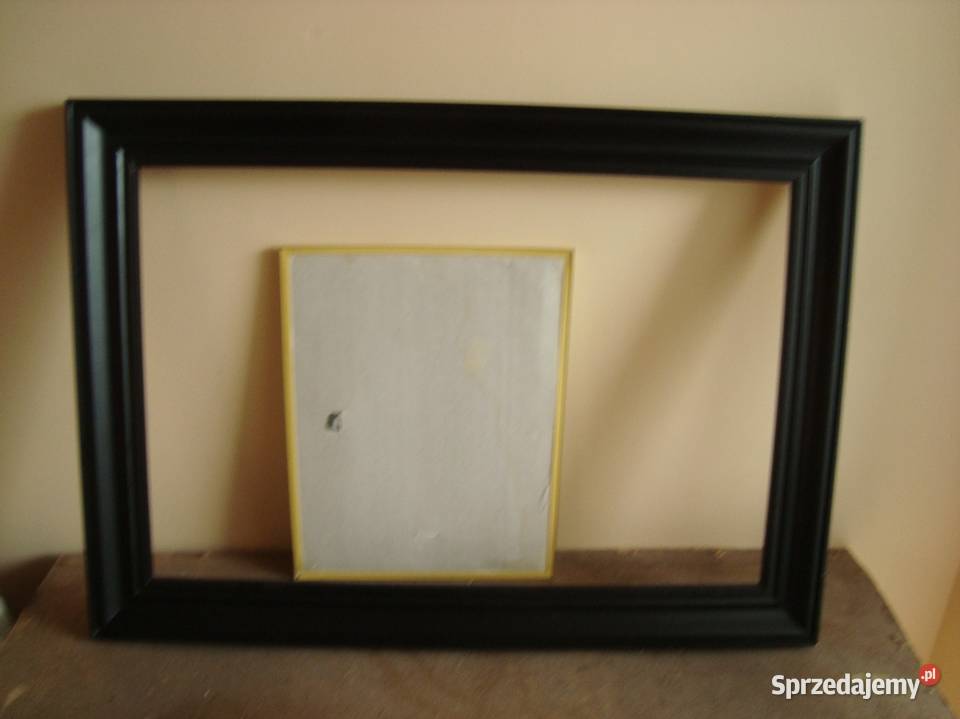 Rama drewniana lakierowana mat sprzedam
