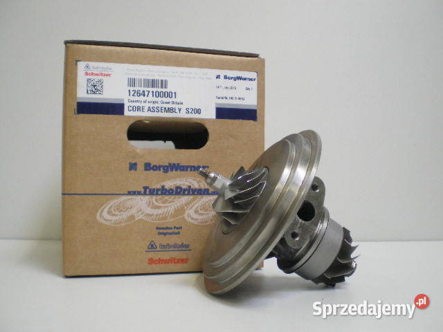 Nowy rdzeń CHRA BorgWarner KKK 12647100001 Siedlce sprzedam