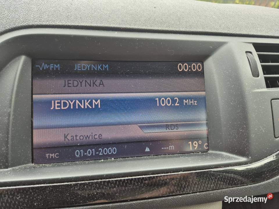Wyświetlacz Citroen C5 Rok produkcji 2010 Nawigacje fabryczne Myszków