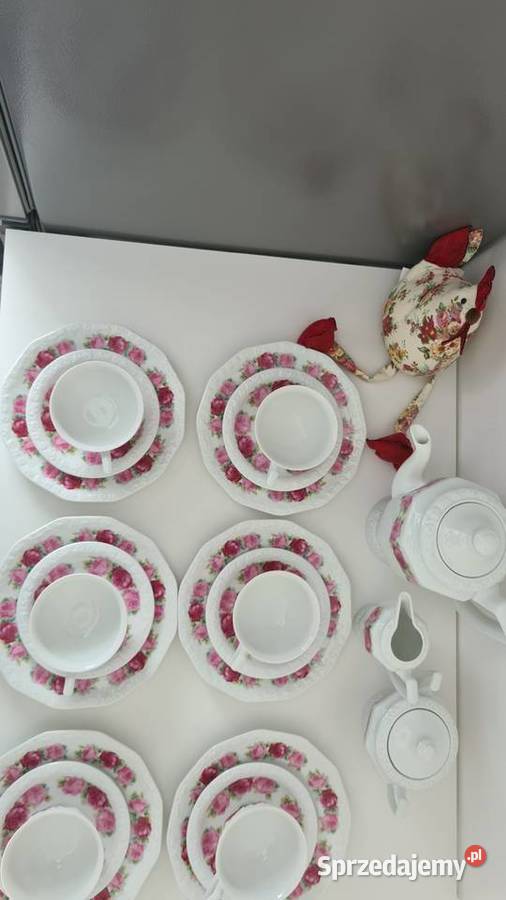 Porcelana Rosenthal Biała Maria w róże Gorlice sprzedam