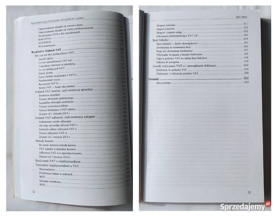 PODATKOWA KSIĘGA przychodów i rozchodów bez Hajnówka