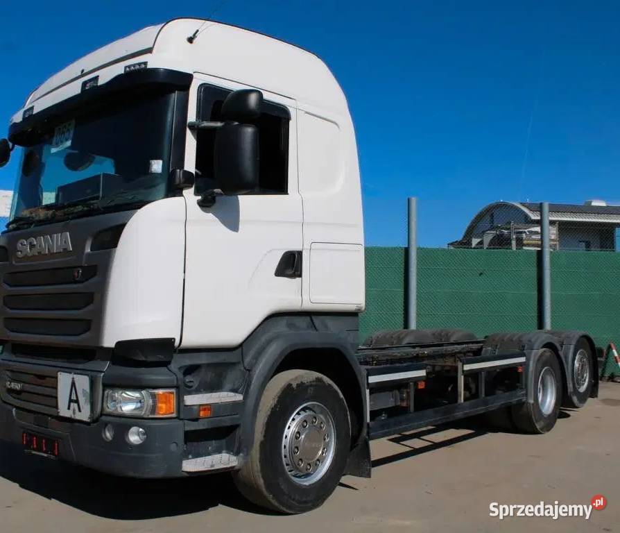 Rsma 6x2 do zabudoqy Scania mazowieckie Warszawa