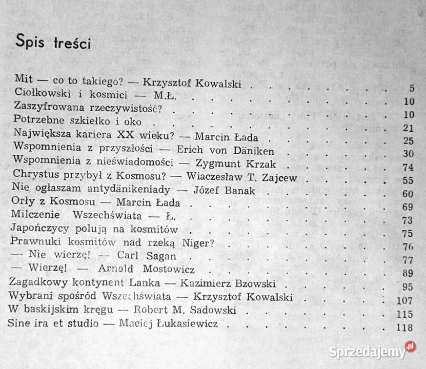 Kosmos i mity Fakty zagadki hipotezy Zeszyt 1 Chełm