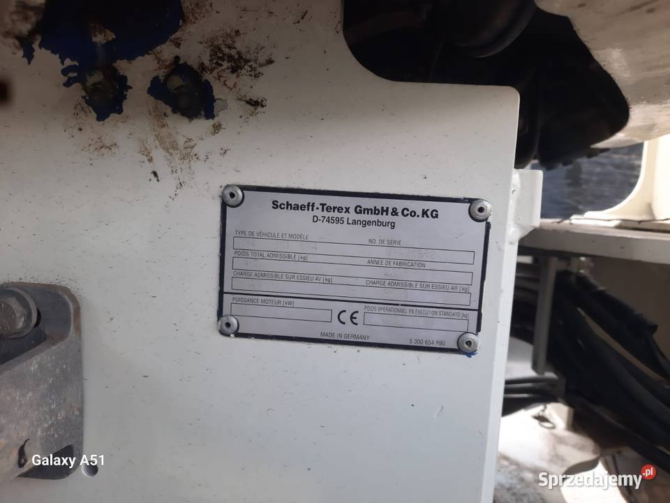 Ładowarka Terex SKL834 Kleszczów